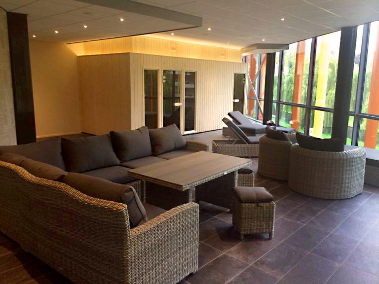 Saunacabines bij La Vita Lifestyleclub in Veenendaal