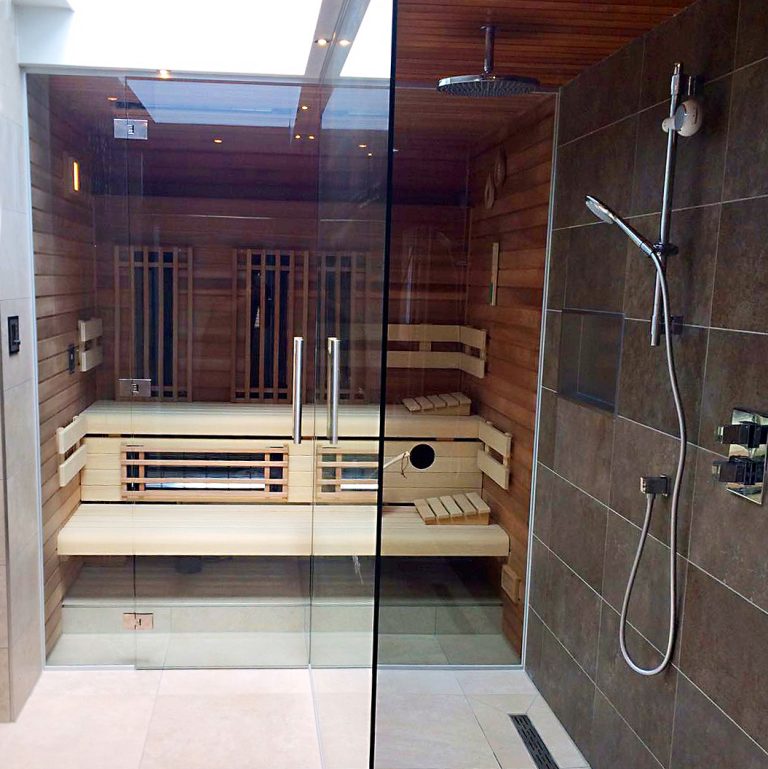Maatwerk sauna met infrarood