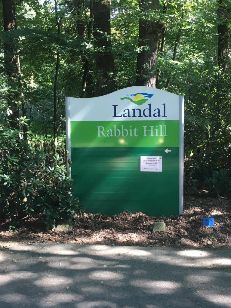 Saunacabines op Landal Rabbit Hill in Nieuw Milligen