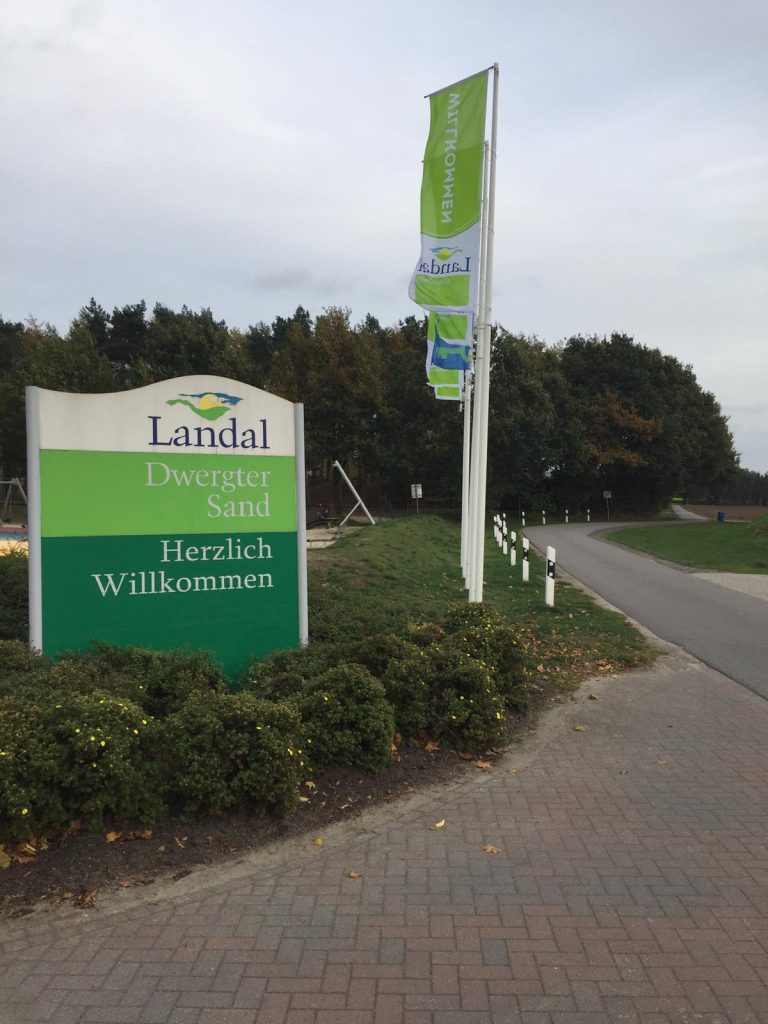 Saunacabines op Landal Dwergter Sand in Molbergen in Duitsland