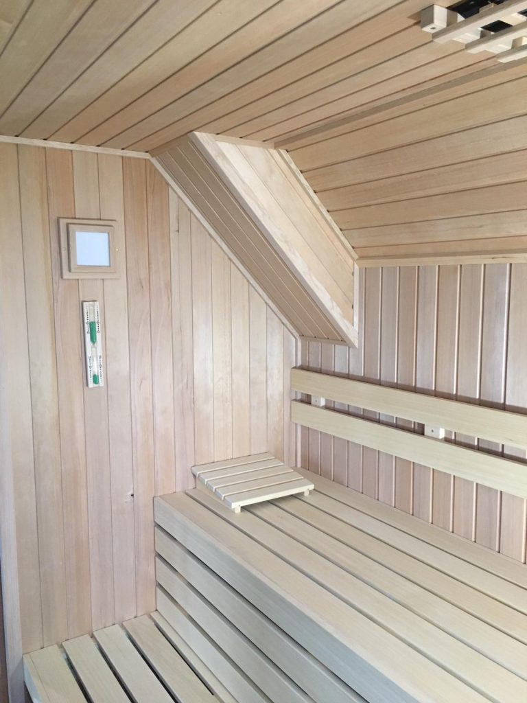 Bouwkundige sauna in Weerselo