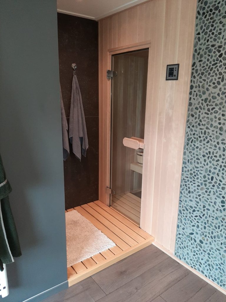 Bouwkundige sauna in Boekelo