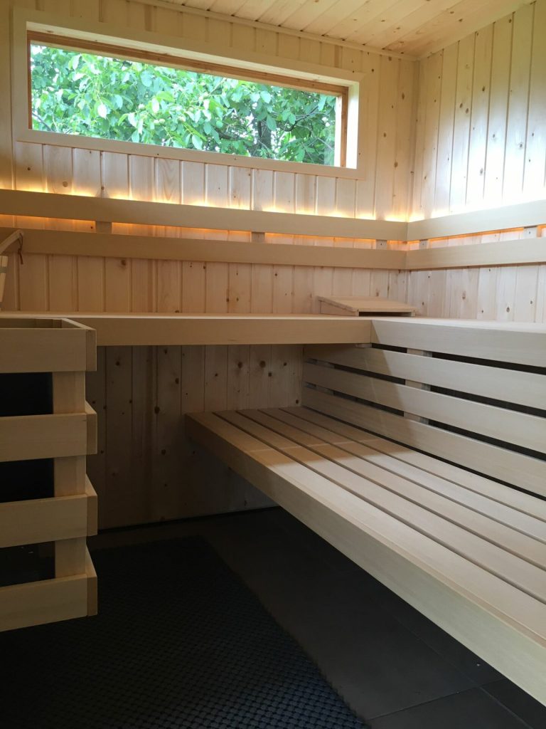 Bouwkundige sauna in Varsseveld