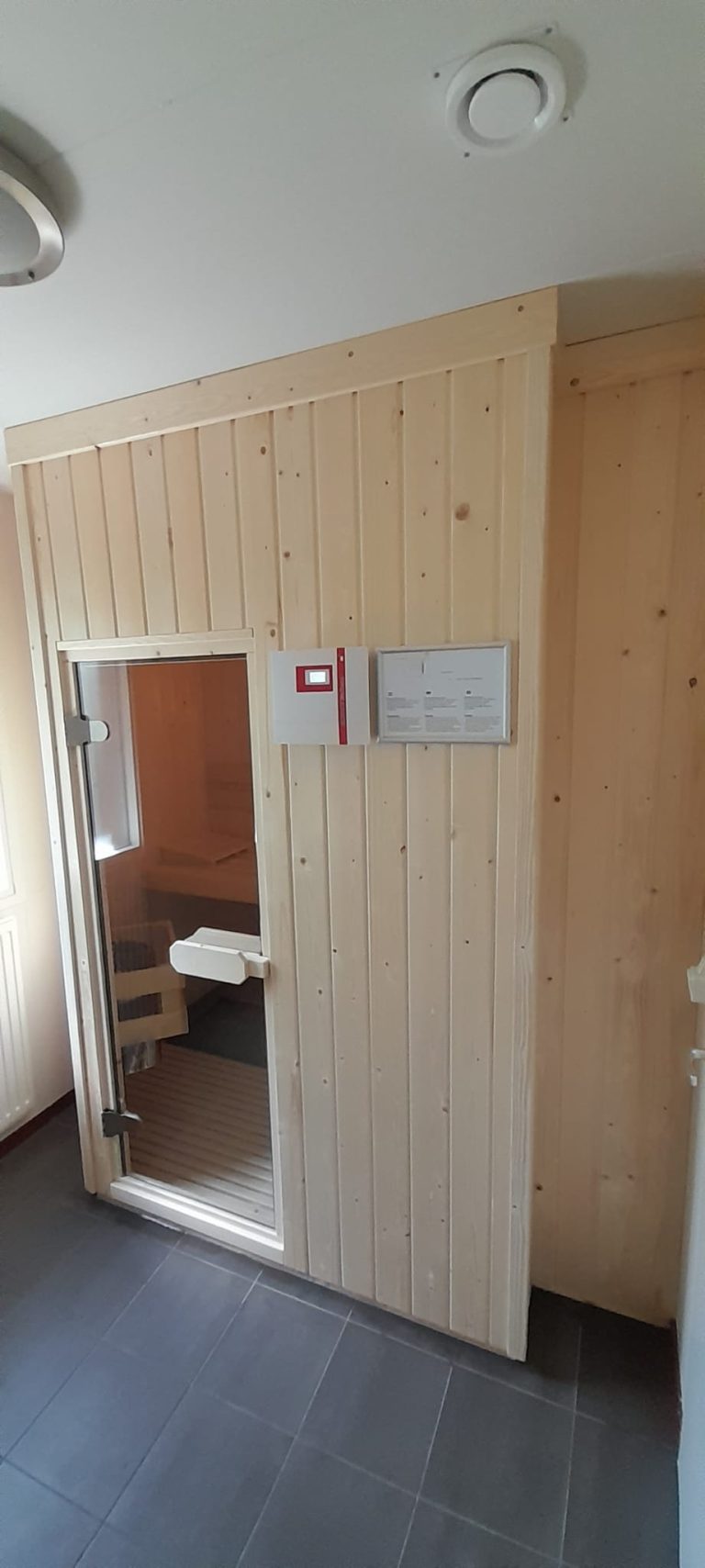 Maatwerk sauna op Landal Heihaas in Putten