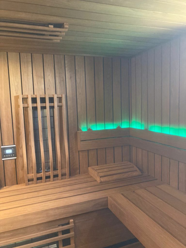 Bouwkundige sauna met infrarood in Oldenzaal