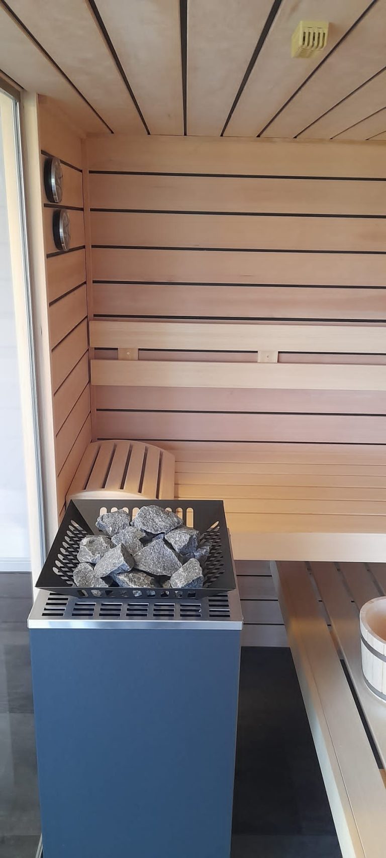 Maatwerk sauna in Rees in Duitsland
