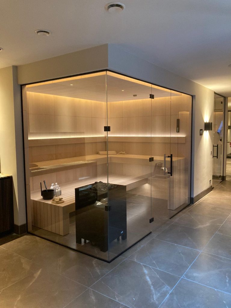 Bouwkundige sauna en infraroodcabine in Enter