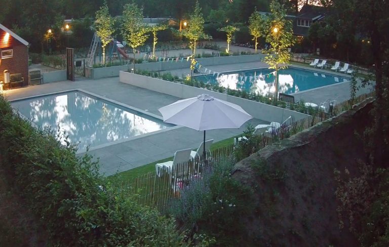 Instructie- en peuterzwembad op Camping Lansbulten in Aalten