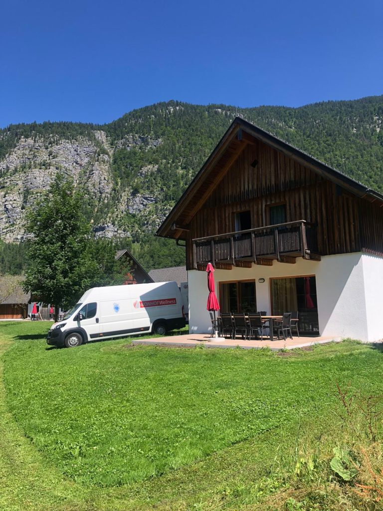 Maatwerk sauna op Dormio Resort Obertraun in Obertraun in Oostenrijk