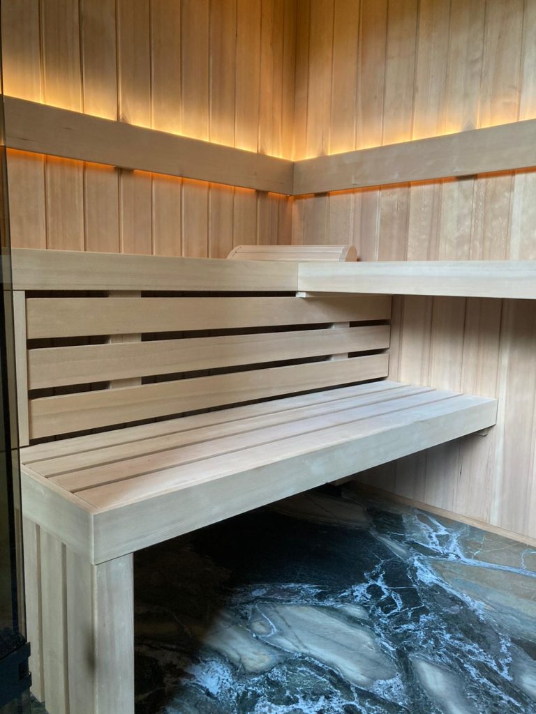 Bouwkundige sauna in Apeldoorn