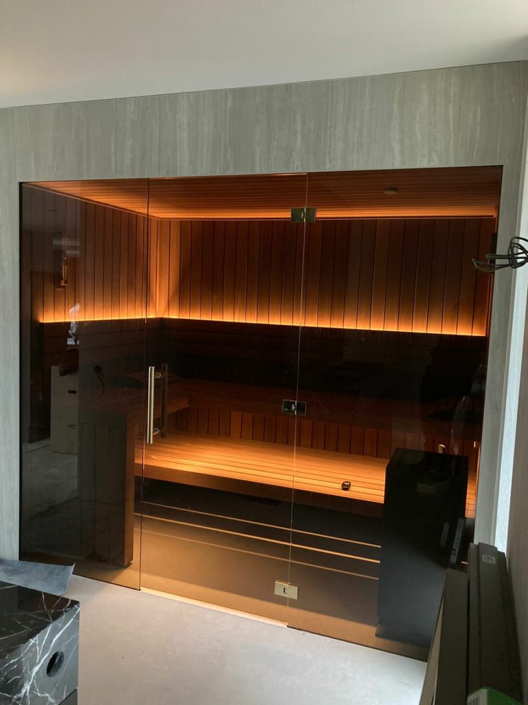 Bouwkundige sauna & stoomcabine in Oosterbeek