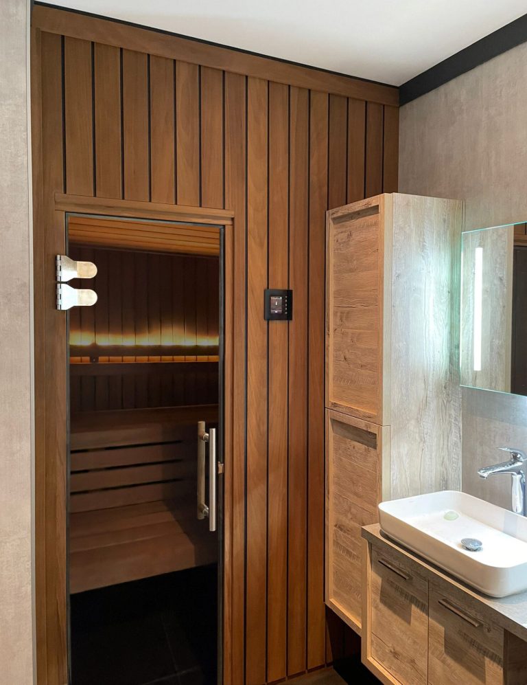 Maatwerk sauna in de Heurne