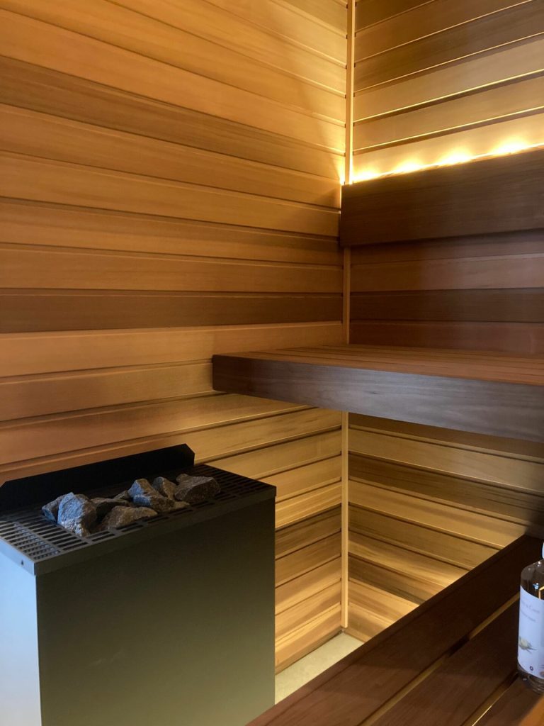 Bouwkundige sauna op Terschelling
