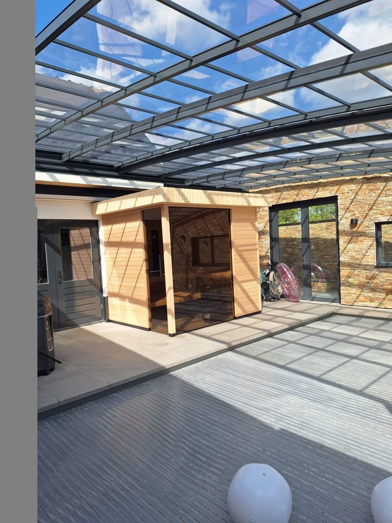 Maatwerk saunacabine met infrarood  in Valburg