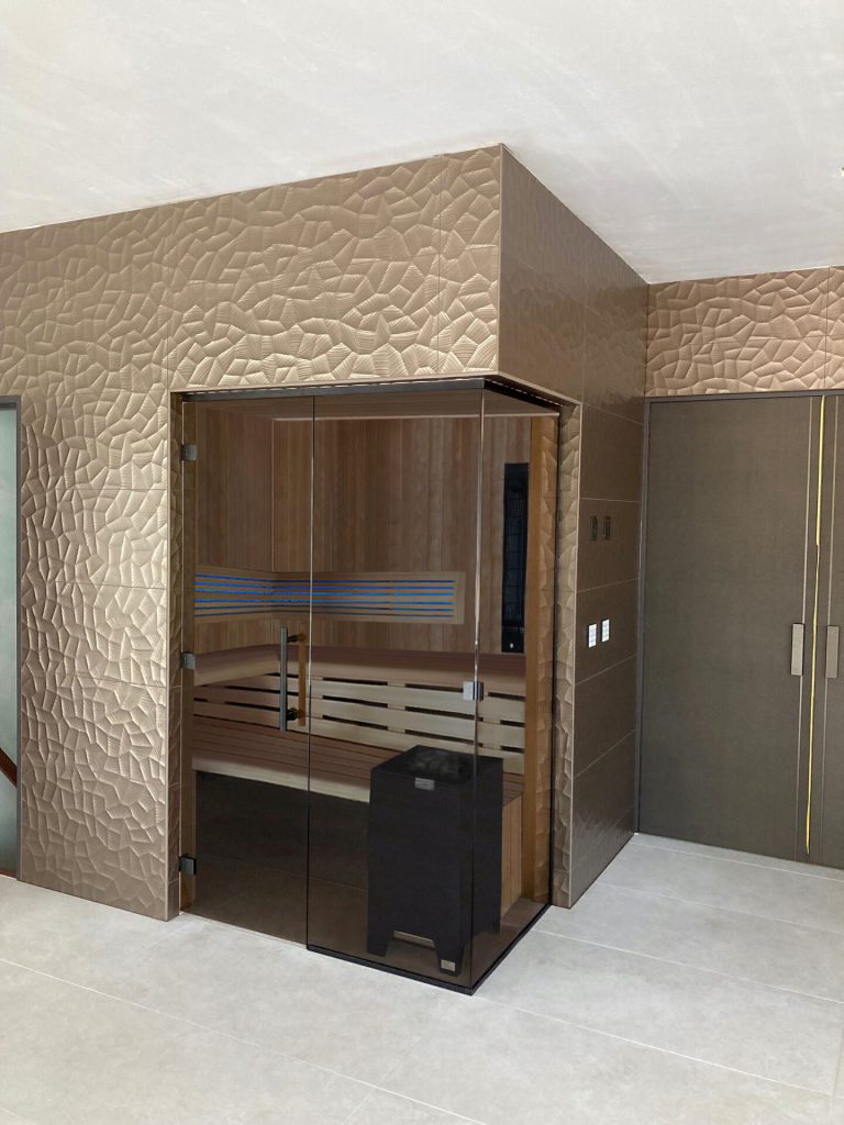 Bouwkundig sauna met infrarood & stoomcabine in Raalte