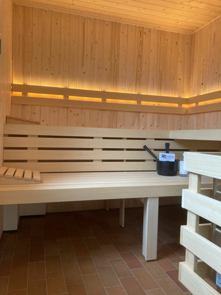 Bouwkundige sauna in Alstätte-Ahaus in Duitsland