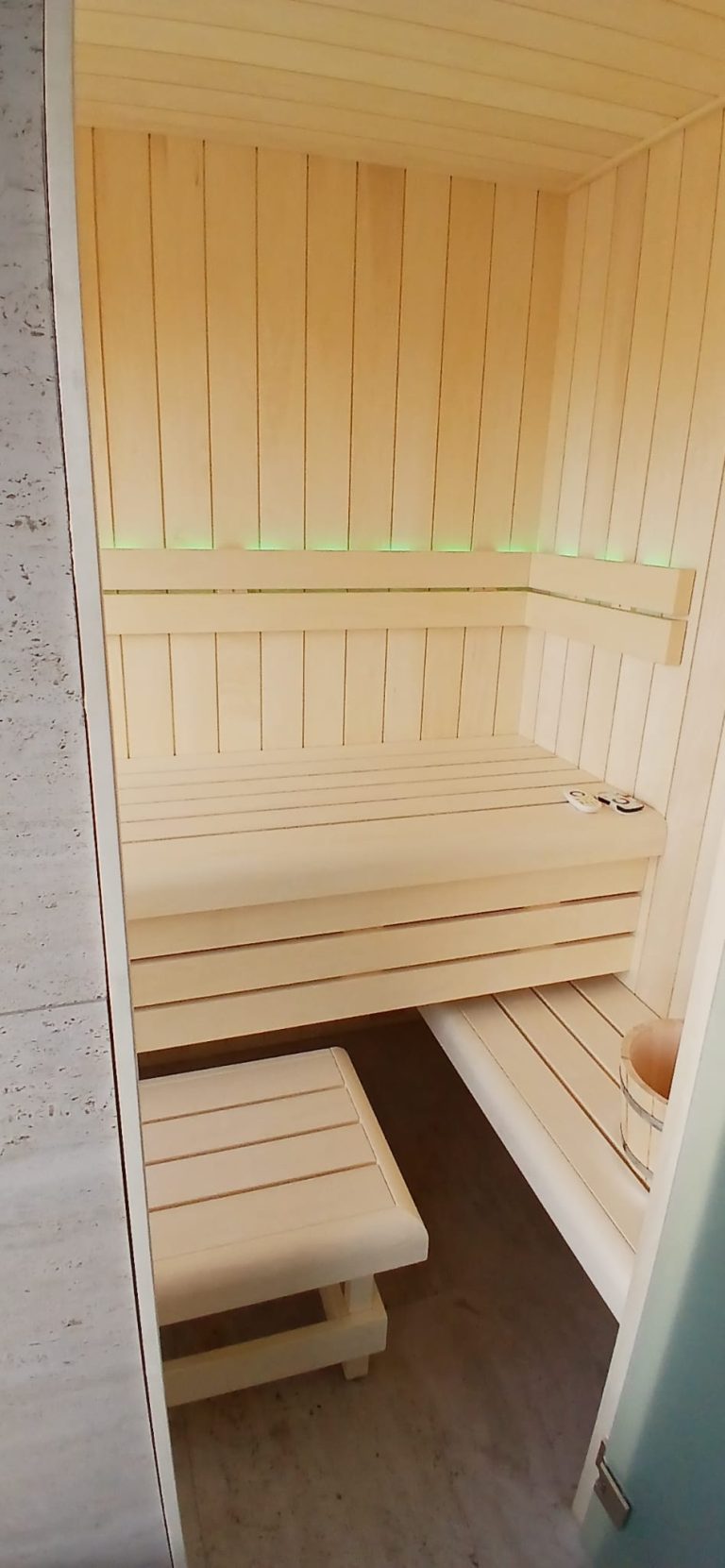 Bouwkundige sauna in Blankenham