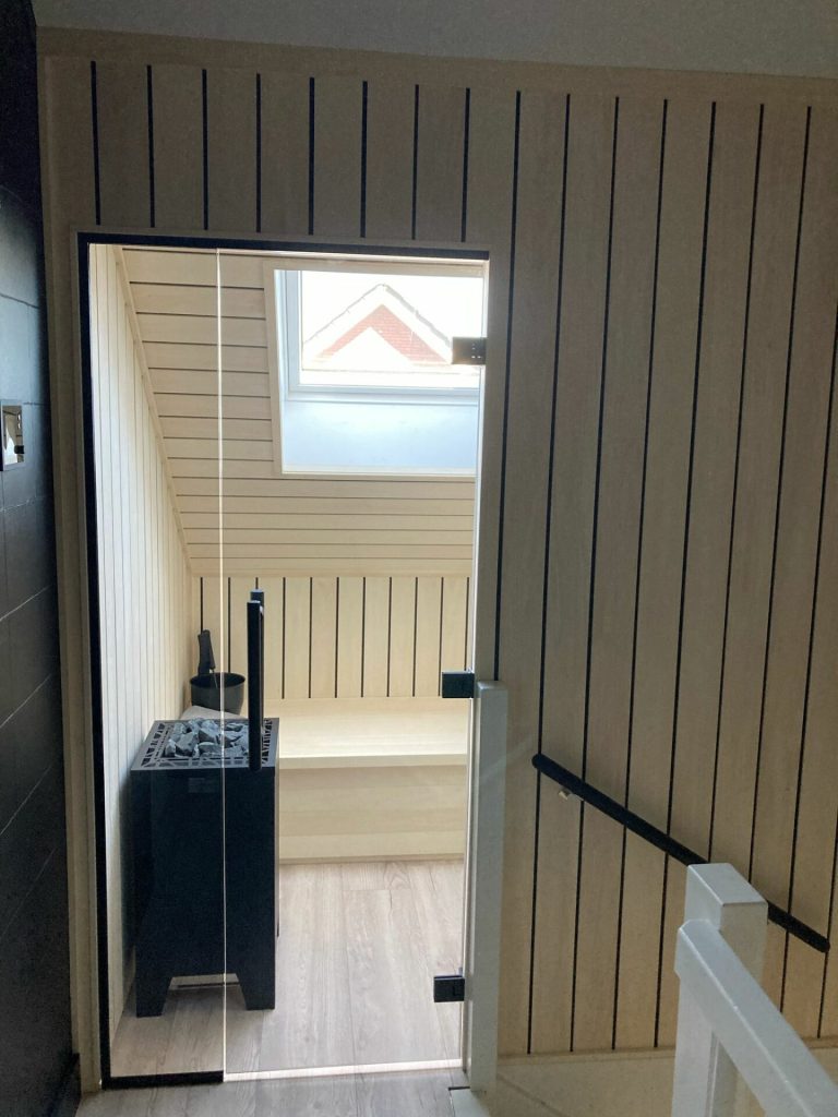 Bouwkundige sauna met infrarood in Papendrecht