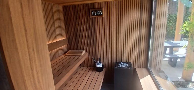 Bouwkundige sauna in Enschede