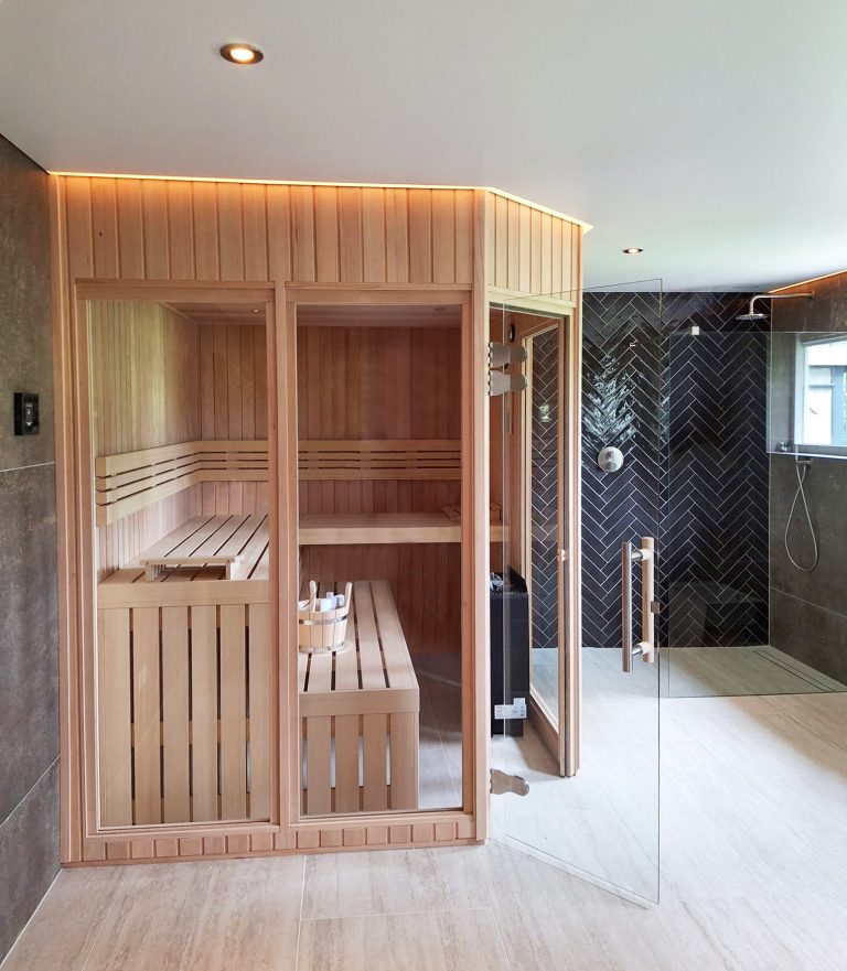 Bouwkundige sauna in Enschede
