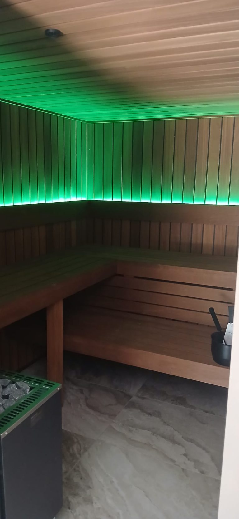 Bouwkundige sauna in Winterswijk-Corle