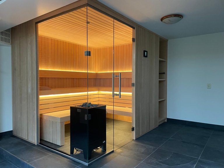 Bouwkundige sauna in Nijverdal