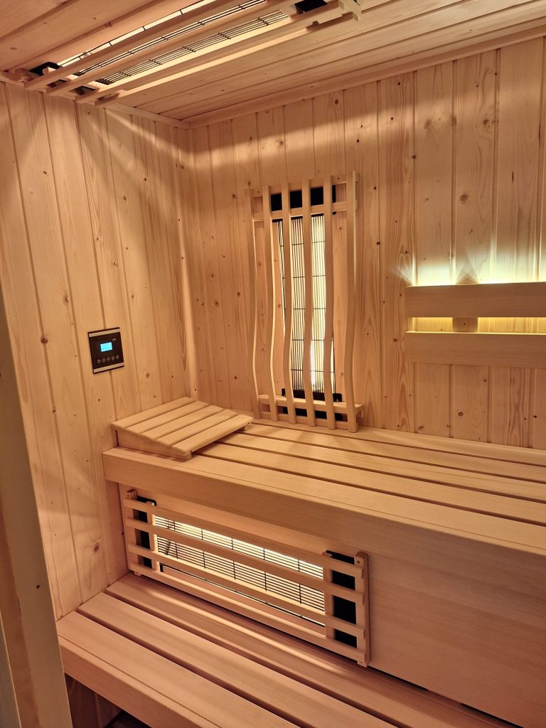 Maatwerk sauna met infrarood in Lichtenvoorde