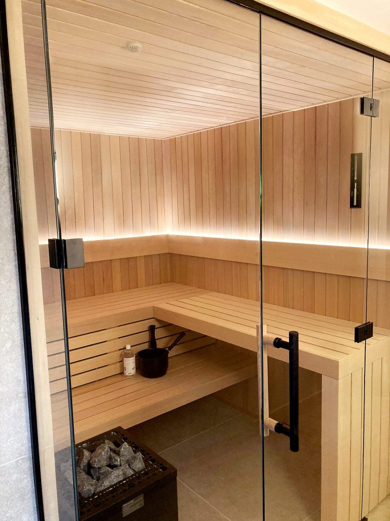 Bouwkundige sauna in Boekelo