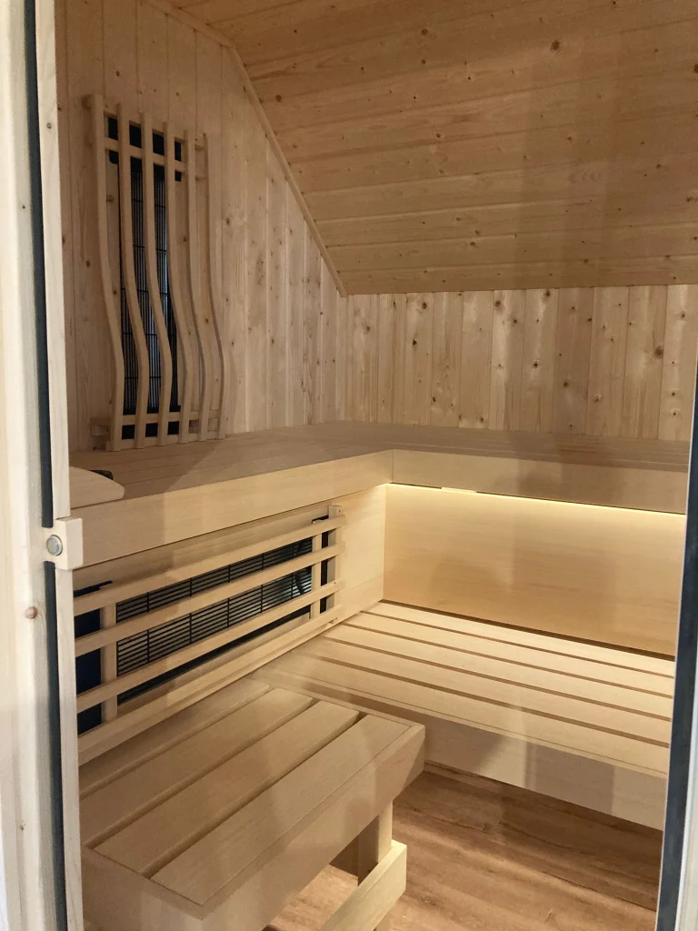Maatwerk sauna met infrarood in Ruurlo